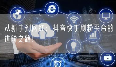 从新手到网红:抖音快手刷粉平台的进阶之路!