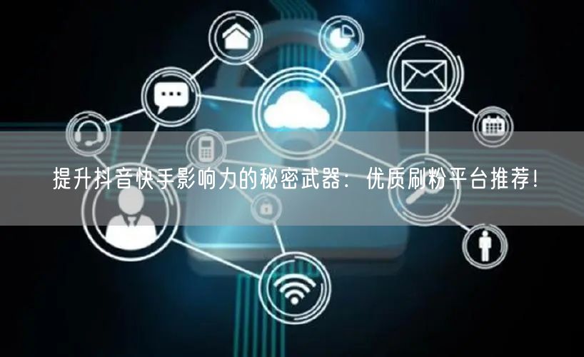 提升抖音快手影响力的秘密武器:优质刷粉平台推荐!
