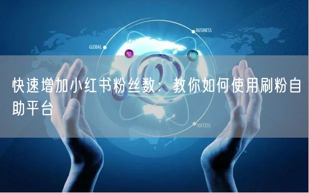 快速增加小红书粉丝数:教你如何使用刷粉自助平台